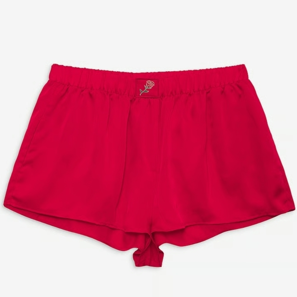 For Love And Lemons Scarlet Pajama Shorts